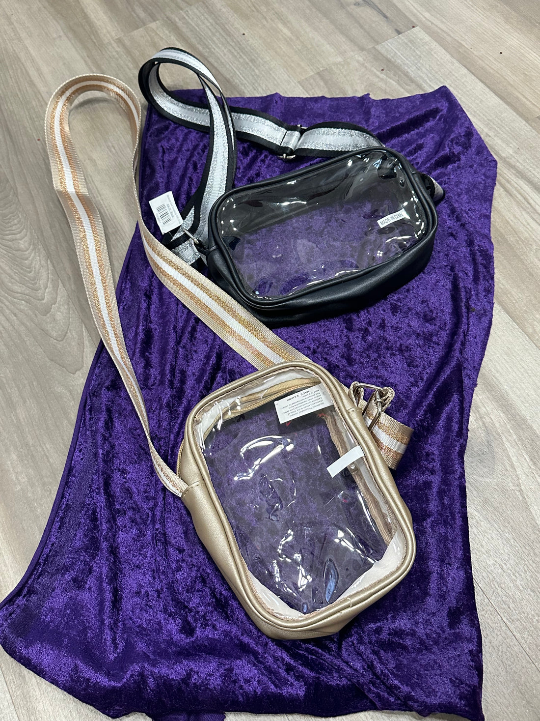 Clear Crossbody with adjustable strap